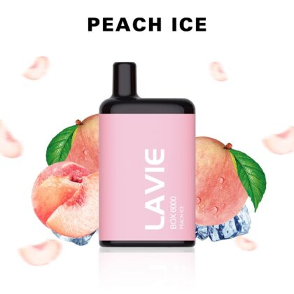 Lavie Box 6000 Pêssego Gelo