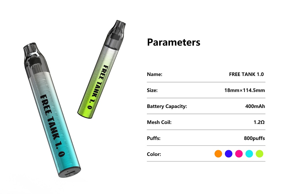 Kamry Free Tank 1 0 Disposable Vape