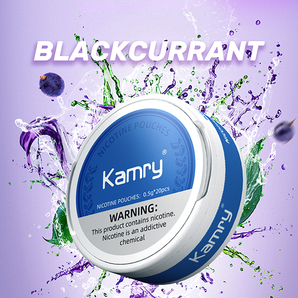 Kamry Nicotine Pouches Blackcurrant