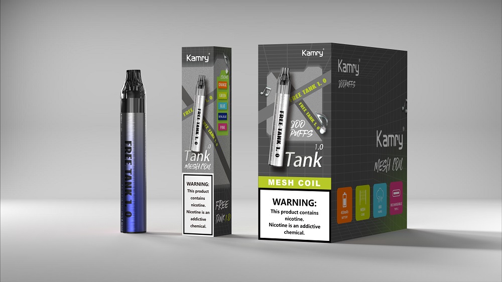 Kamry Tank 1 0 Disposable Vape Package