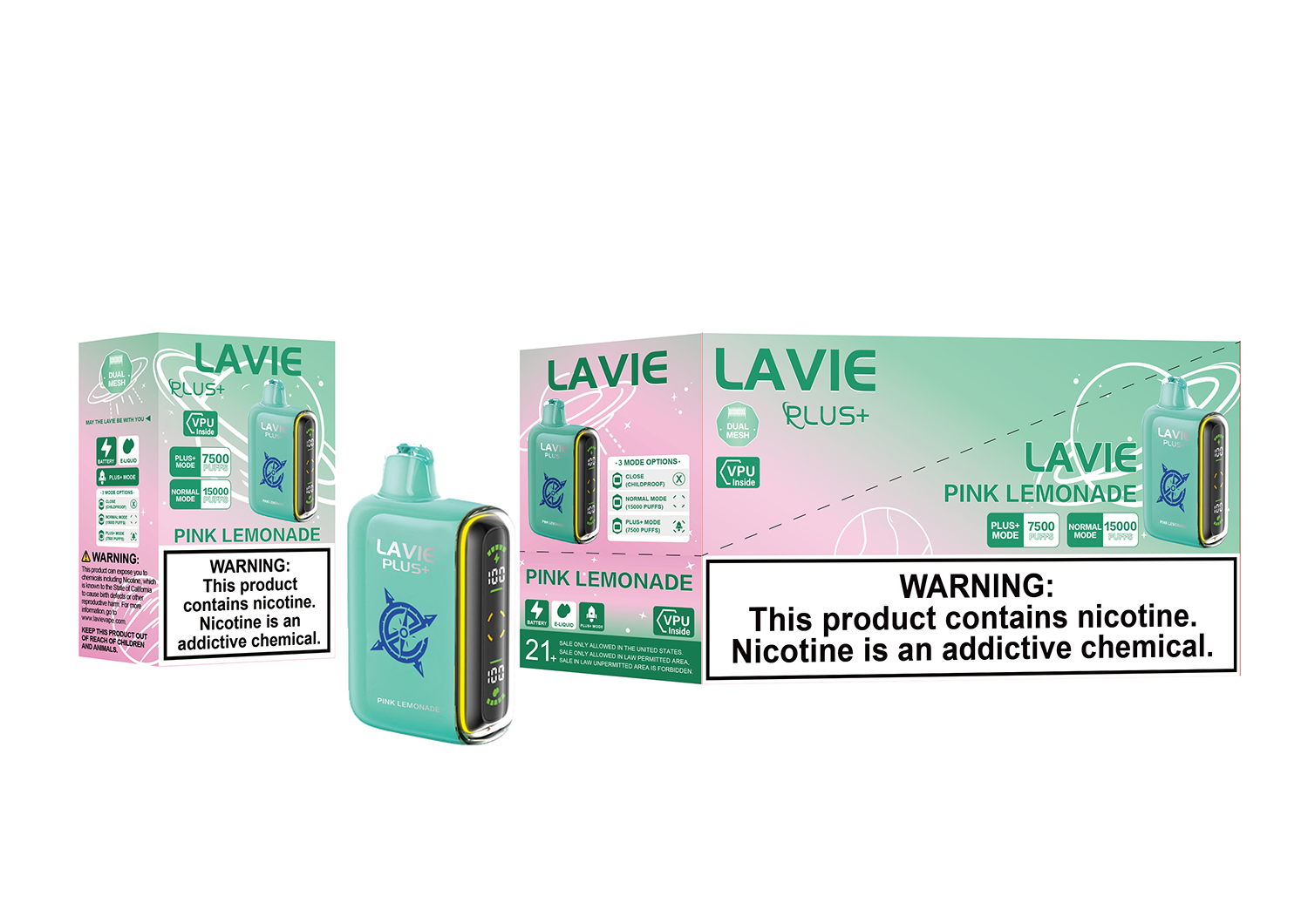 Lavie Plus 15000 Disposable Vape Package