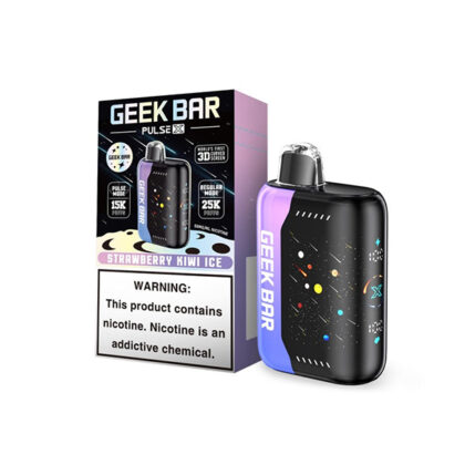 Geek Bar Pulse X 25K Puffs Vape descartável Morango Kiwi Gelo