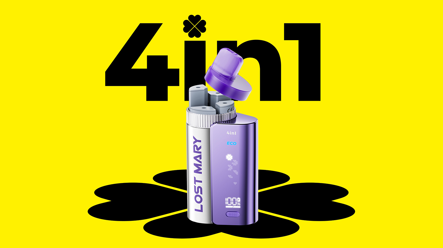 Lost Mary 4in1 3200 Puffs Disposable Vape (1)