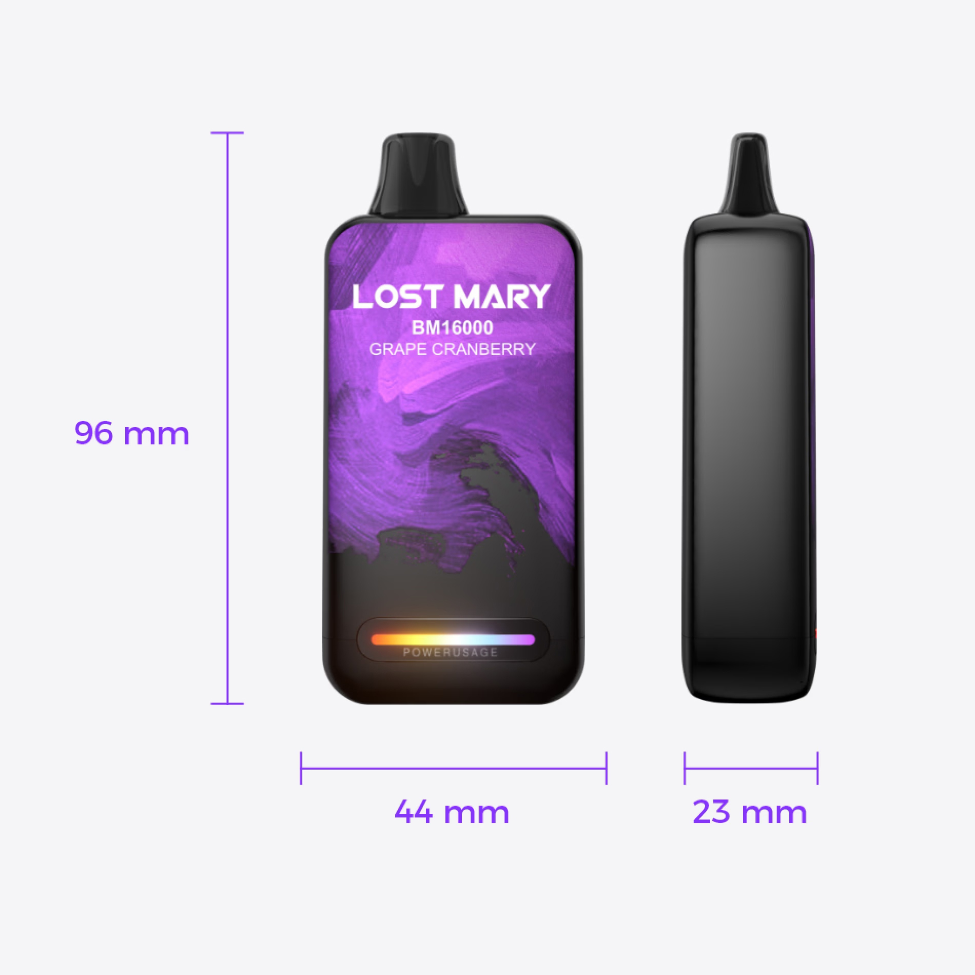 Lost Mary BM16000 Puffs Desechables Vape Tamaño