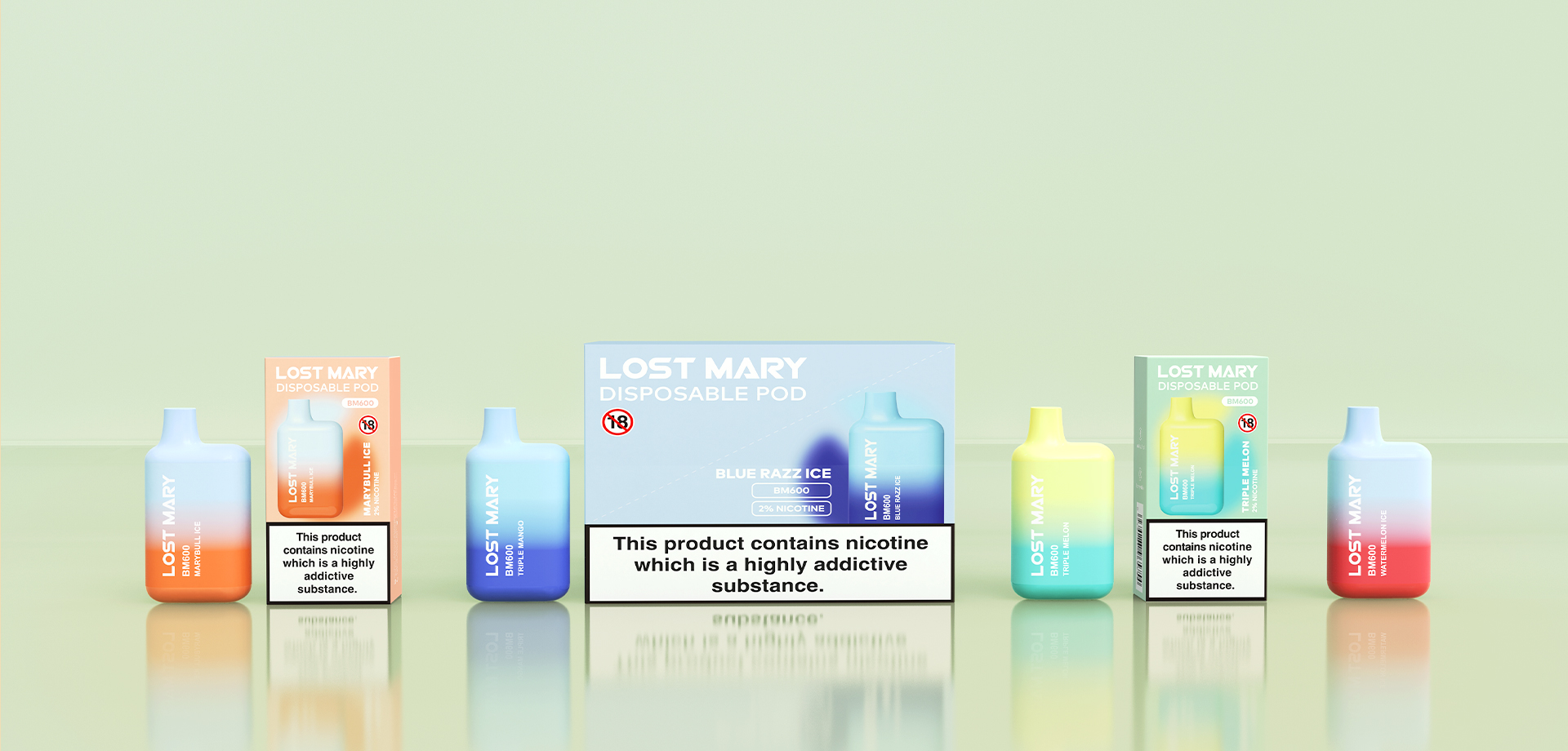 Lost Mary BM600 Disposable Vape Package