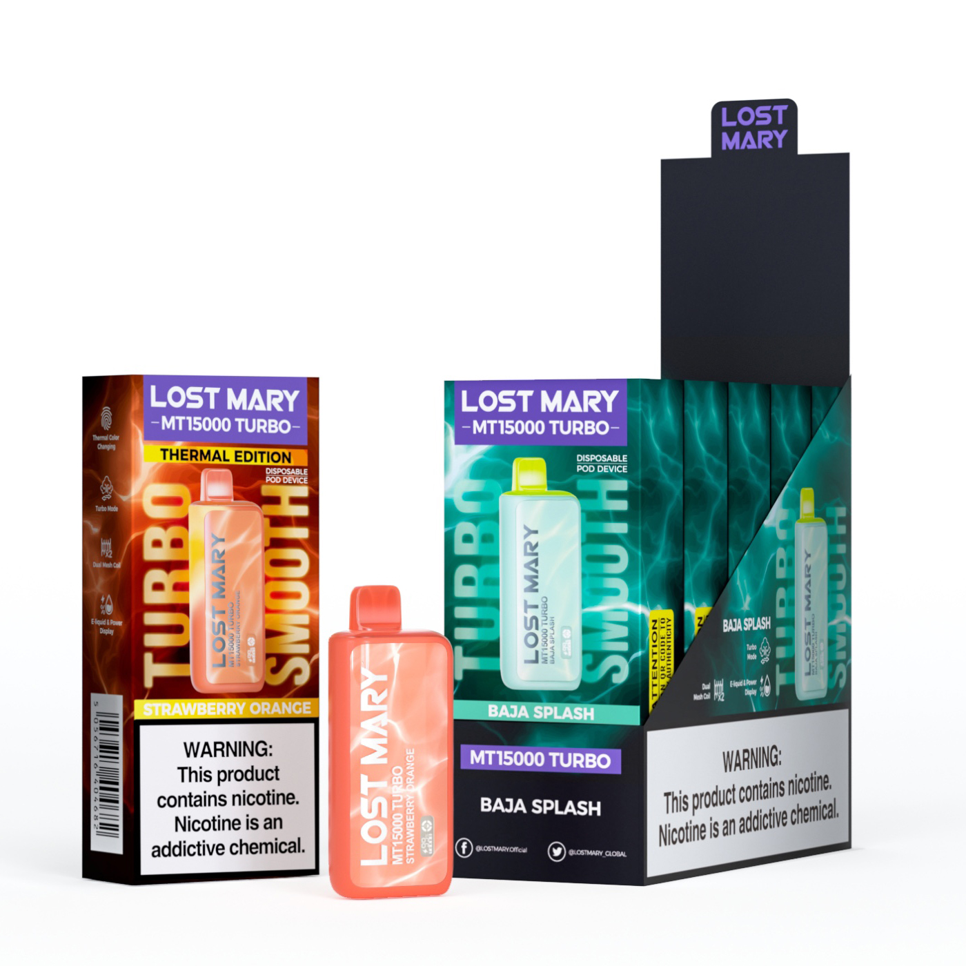 Lost Mary MT15000 Turbo Disposable Vape Package