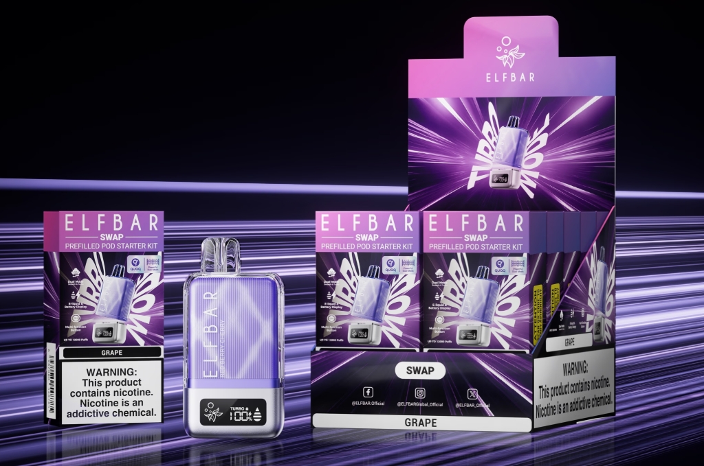 Elf Bar Swap 12000 Puffs Paquete Vape Desechable